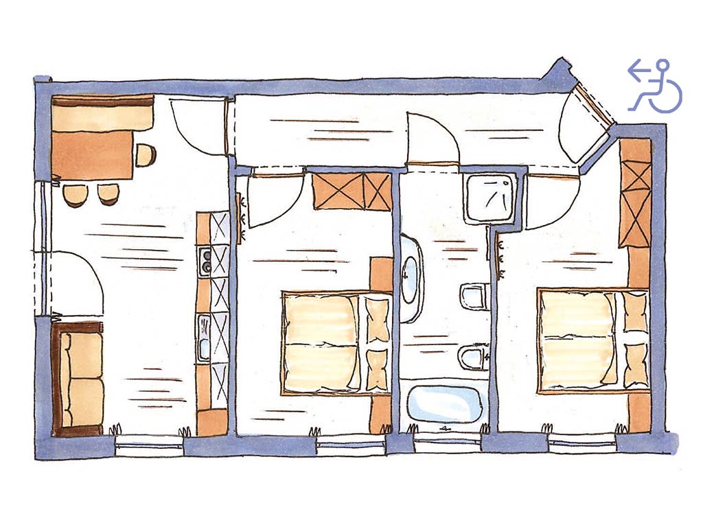 Appartement Kreuzkofelblick